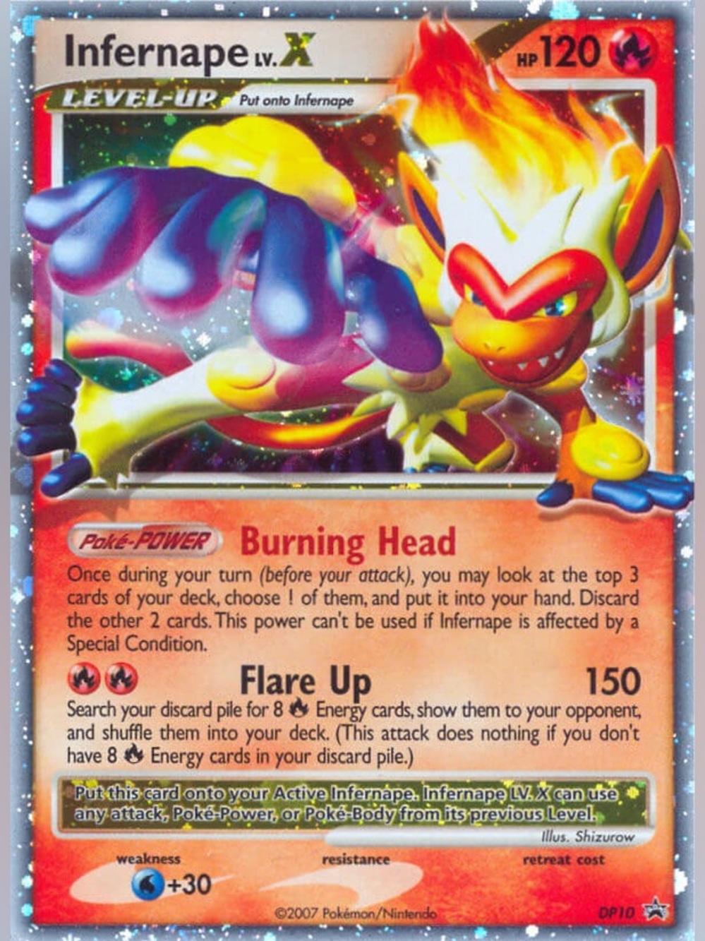 Infernape Lv.X DP10 Holo
